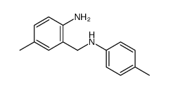 4-methyl-2-[(4-methylanilino)methyl]aniline Structure