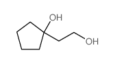 1-(2-羟基乙基)环戊醇结构式