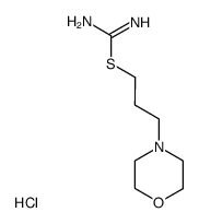 S-(3-morpholino-propyl)-isothiourea, dihydrochloride结构式