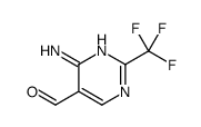 2-三氟甲基-4-氨基嘧啶-5-醛结构式