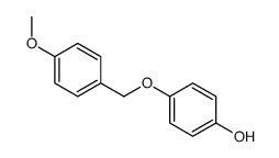 4-(4-甲氧基苄氧基)苯酚结构式
