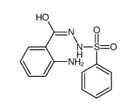 2-amino-N'-(benzenesulfonyl)benzohydrazide结构式