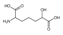 2-amino-6-hydroxyheptanedioic acid Structure