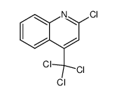 2-Chloro-4-trichloromethylquinoline Structure