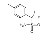 Benzenemethanesulfonamide, alpha,alpha-difluoro-4-methyl- (9CI) Structure