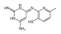 2-[(2,6-diaminopyrimidin-4-yl)amino]-6-methylpyridine-3-thiol Structure