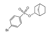 exo-2-norbornyl p-bromobenzenesulfonate结构式