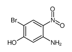 5-Amino-2-bromo-4-nitrophenol structure