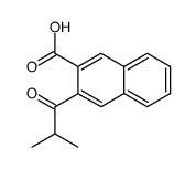 3-isobutyryl-[2]naphthoic acid结构式