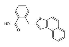 2-(benzo[e][1]benzothiol-2-ylmethyl)benzoic acid结构式