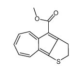 methyl 2,3-dihydroazuleno[1,2-b]thiophene-4-carboxylate结构式