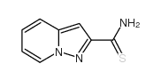 吡唑并[1,5-a]吡啶-2-硫代甲酰胺结构式