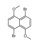 1,5-dibromo-4,8-dimethoxynaphthalene Structure