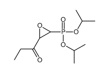 1-[3-di(propan-2-yloxy)phosphoryloxiran-2-yl]propan-1-one结构式
