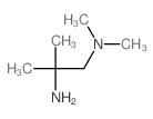 1-二甲基氨基-2-甲基-2-氨基丙烷结构式