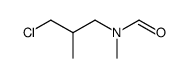 N-(3-CHLORO-2-METHYLPROPYL)-N-METHYLFORMAMIDE structure