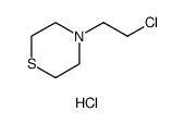 4-(2-氯乙基)硫代吗啉盐酸盐结构式