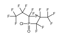 1-[chloro(1,1,2,2,3,3,3-heptafluoropropyl)phosphoryl]-1,1,2,2,3,3,3-heptafluoropropane结构式