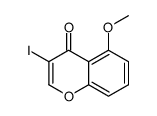 3-Iodo-5-methoxy-4H-chromen-4-one Structure