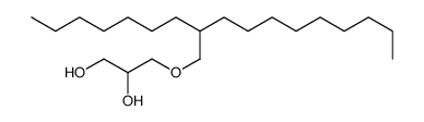 3-(2-heptylundecoxy)propane-1,2-diol结构式