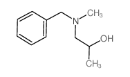 2-Propanol,1-[methyl(phenylmethyl)amino]-结构式