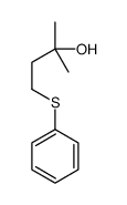 2-Methyl-4-(phenylthio)-2-butanol Structure