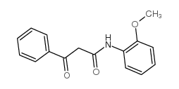 2-苯甲酰-2’-甲氧基乙酰苯胺结构式
