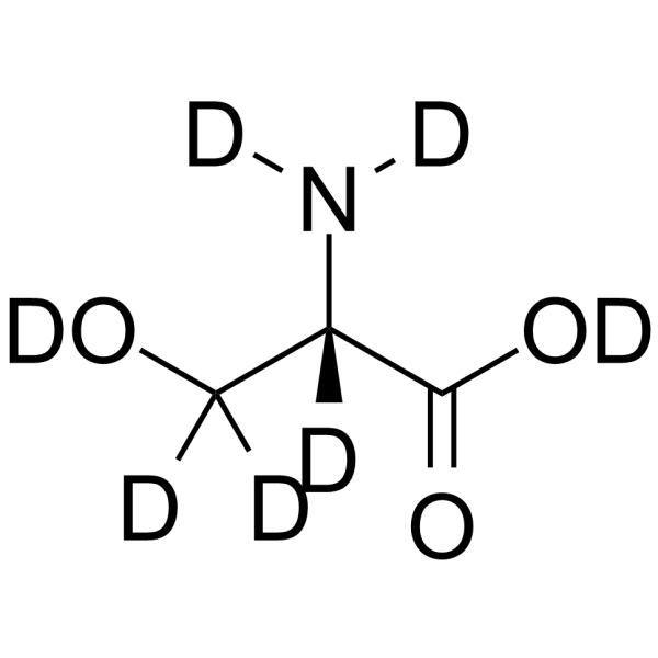 L-Serine-d7结构式