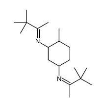 4-methyl-N,N'-bis(1,2,2-trimethylpropylidene)cyclohexane-1,3-diamine结构式