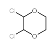 1,4-Dioxane,2,3-dichloro- Structure