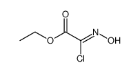 (Z)-Ethyl 2-chloro-2-(hydroxyimino)acetate结构式