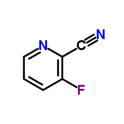 2-氰基-3-氟吡啶结构式