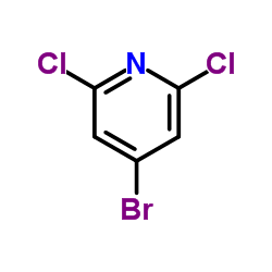 4-溴-2,6-二氯吡啶结构式