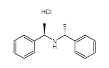 (R,R)-bis(α-methylbenzylamine) hydrochloride Structure
