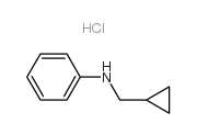 cyclopropylmethyl-phenyl-amine hydrochloride Structure