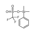 [dimethyl(phenyl)silyl] trifluoromethanesulfonate Structure