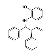 (R,S)-2-(1,2-diphenyl-but-3-enylamino)-phenol Structure