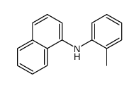 N-(2-methylphenyl)naphthalen-1-amine Structure
