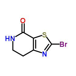 2-Bromo-6,7-dihydrothiazolo[5,4-c]pyridin-4(5H)-one Structure
