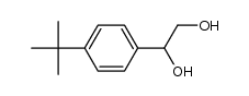 1-(4-tert-butylphenyl)ethane-1,2-diol结构式