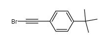 1-bromo-2-(4-tert-butylphenyl)acetylene Structure