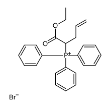 (1-ethoxy-1-oxopent-4-en-2-yl)-triphenylphosphanium,bromide Structure