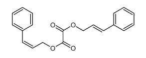 bis(3-phenylprop-2-enyl) oxalate Structure