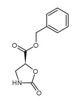 (S)-苄基2-氧代恶唑烷-5-羧酸酯结构式