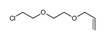 3-[2-(2-chloroethoxy)ethoxy]prop-1-ene结构式