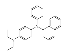 1-N,1-N-diethyl-4-N-naphthalen-1-yl-4-N-phenylbenzene-1,4-diamine Structure