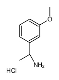 (R)-1-(3-METHOXYPHENYL)ETHYLAMINE-HCl Structure