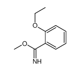 methyl 2-ethoxybenzenecarboximidate结构式