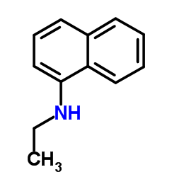 N-乙基-1-萘胺结构式