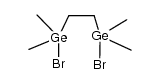 1,2-bis(bromodimethylgermyl)ethane Structure